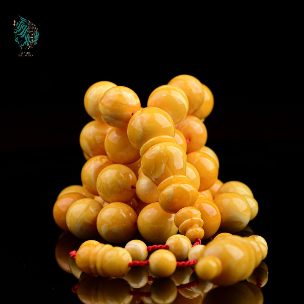 [ROS-KS-082] مسباح كهرمان بولندي نادر من الزمن الجميل