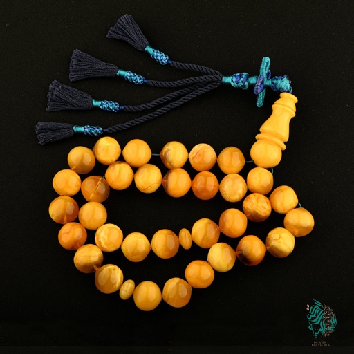 مسباح كهرب صاك زبدي بحبات عسلية رائع